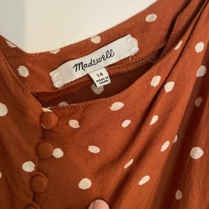 Madewell Button Down Cami